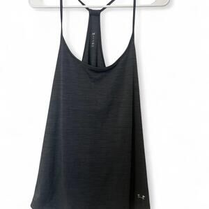Under Armour Women's Loose HeatGear Tank Top Black Size LG‎